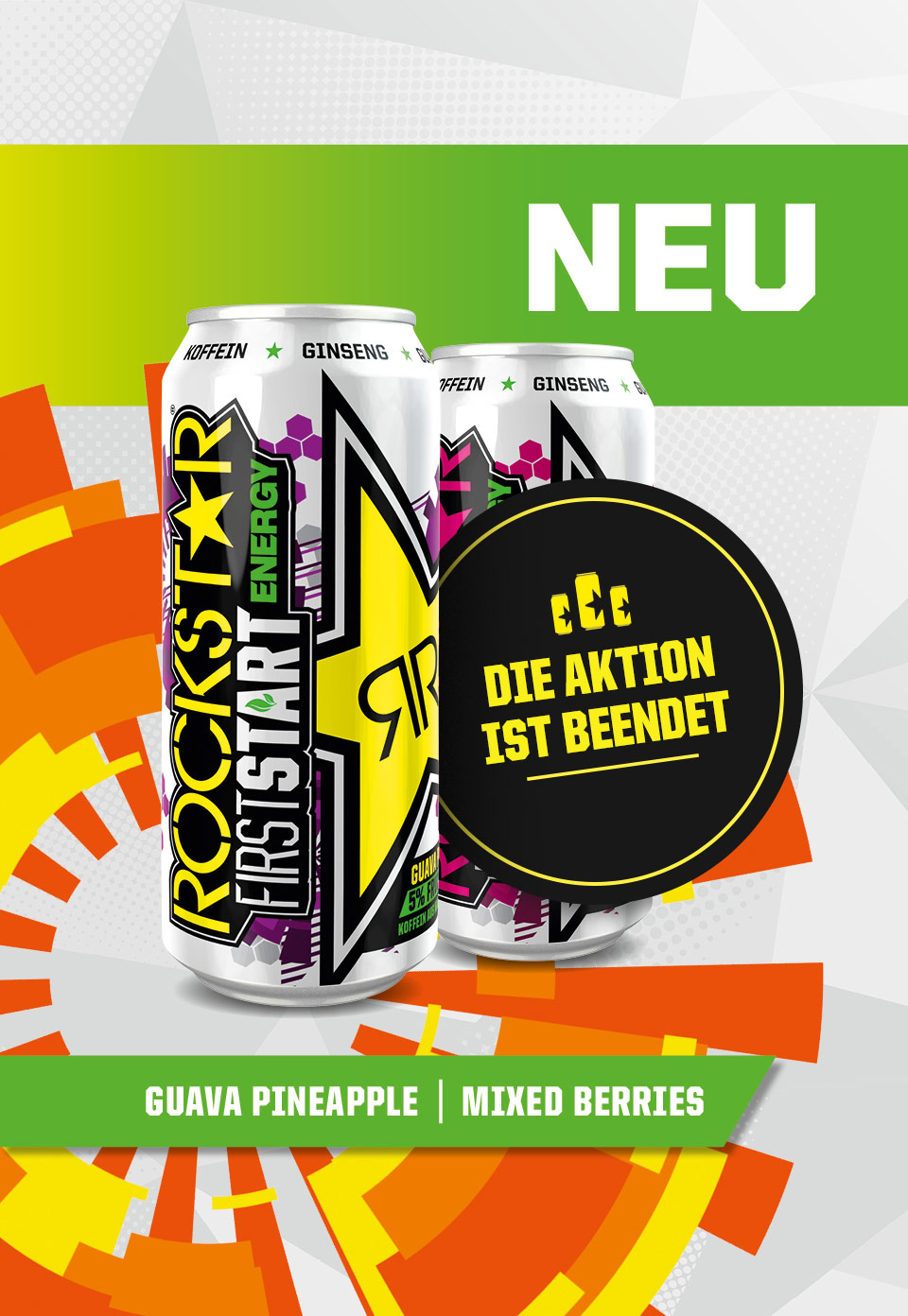 Rockstar Guava Pineapple Mixed Berries Promo